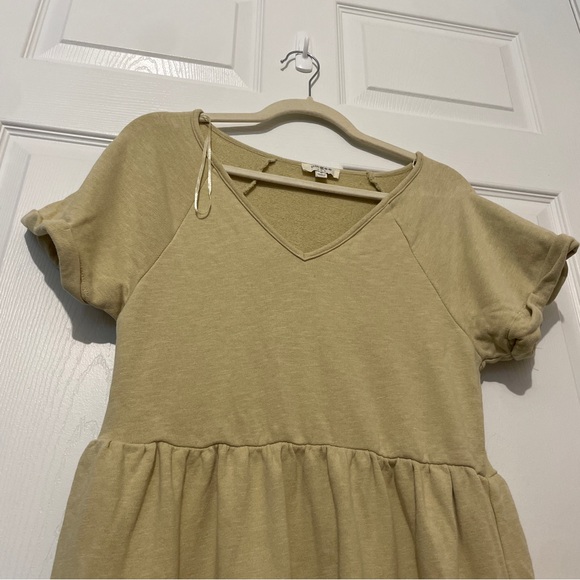 Umgee Babydoll Style Mini Tiered Dress - Picture 3 of 5